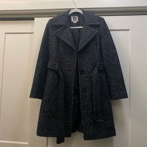 Black/Slate pea coat